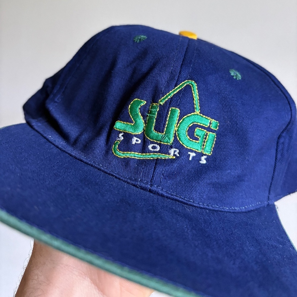 vintage SUGI SPORTS Hat cap snapback techwear vintage outdoors